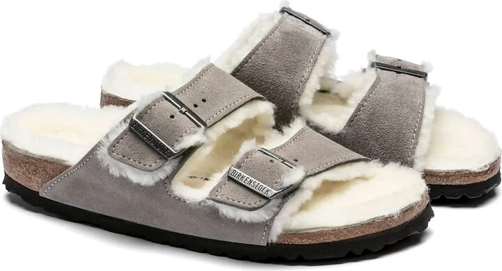 Arizona Shearling-Narrow In Stone
