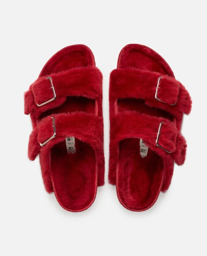 Arizona Shearling Sandals - Image 2