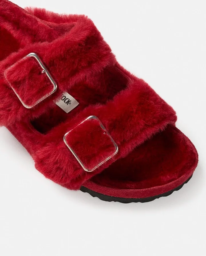 Arizona Shearling Sandals - Image 4