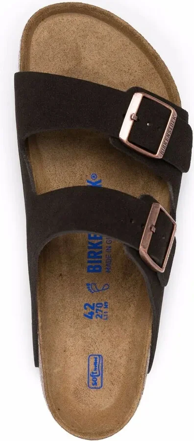 Arizona slip-on suede sandals - Image 4