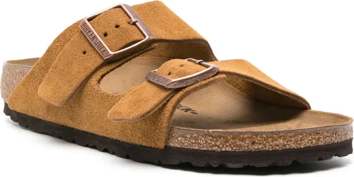 Arizona suede flat sandals - Image 2