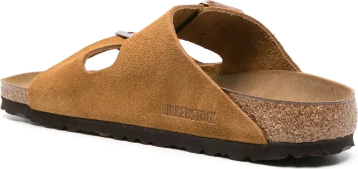 Arizona suede flat sandals - Image 3