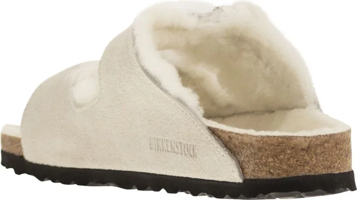 Arizona - Suede Lamb Fur Slipper - Image 3