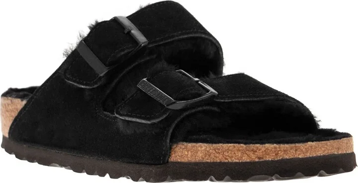 Arizona - Suede Lamb Fur Slipper - Image 2