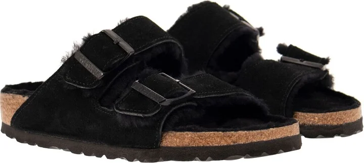 Arizona - Suede Lamb Fur Slipper - Image 4