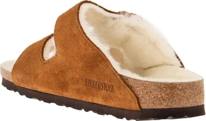 Arizona - Suede Lamb Fur Slipper - Image 3