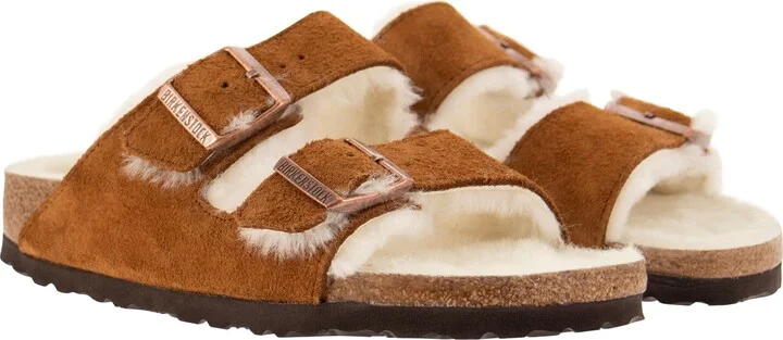 Arizona - Suede Lamb Fur Slipper - Image 4