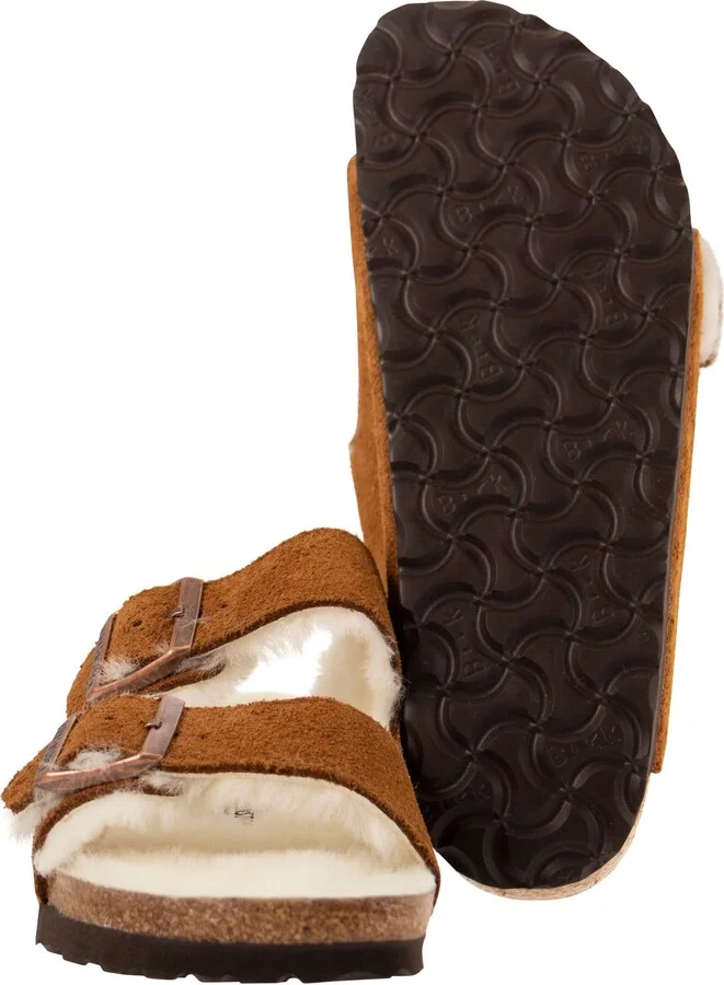 Arizona - Suede Lamb Fur Slipper - Image 5