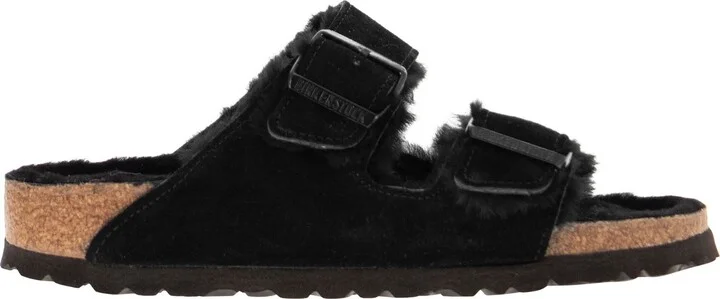 Arizona - Suede Lamb Fur Slipper