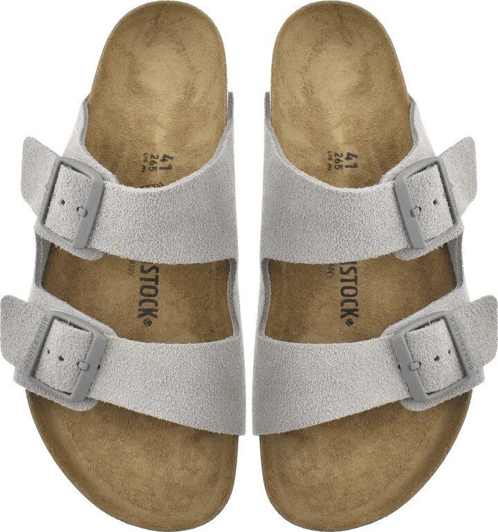 Arizona Suede Sandals Grey
