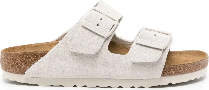 Arizona suede slides
