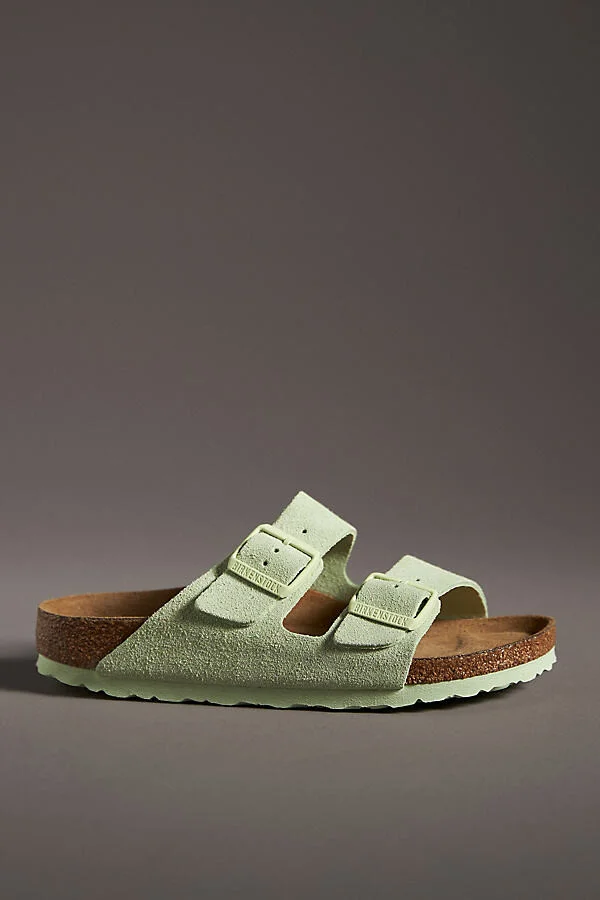 Arizona Suede Soft Footbed Sandals - Image 2