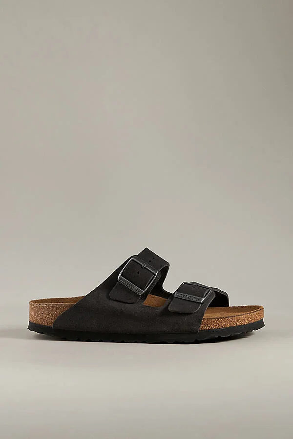 Arizona Suede Soft Footbed Sandals