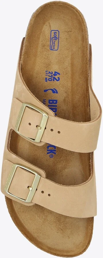 Arizona Two-Strap Leather Slides - Image 3