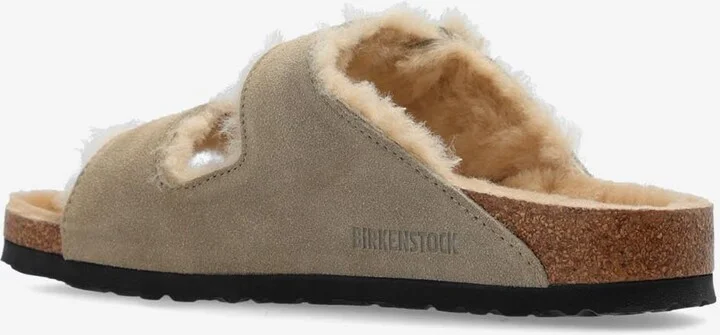 Arizona Two-Strap Shearling Slides - Image 2