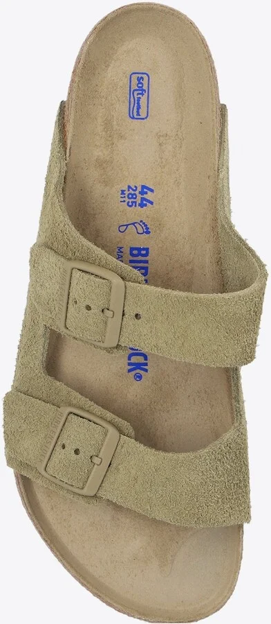 Arizona Two-Strap Suede Slides - Image 3