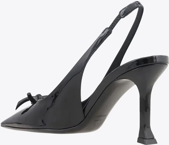 Arlene 85 Slingback Pumps in Patent Leather - Image 2
