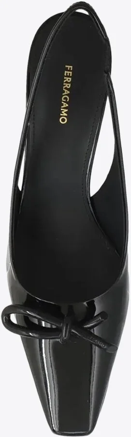 Arlene 85 Slingback Pumps in Patent Leather - Image 3
