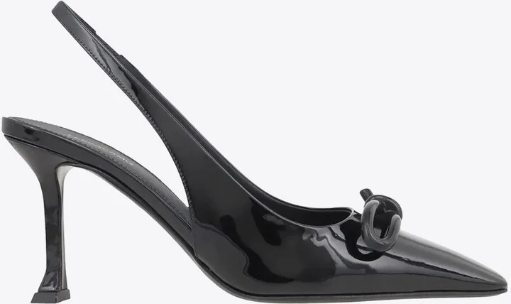 Arlene 85 Slingback Pumps in Patent Leather
