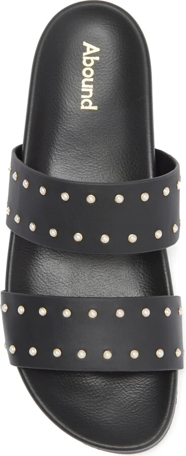 Arleth Faux Pearl Slide Sandal - Image 5
