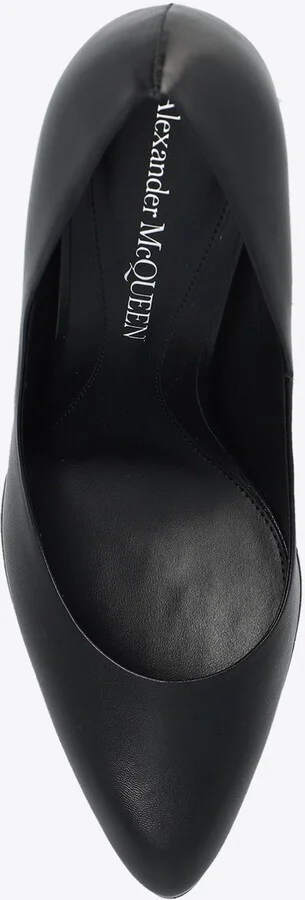 Armadillo 95 Leather Almond Pumps - Image 3