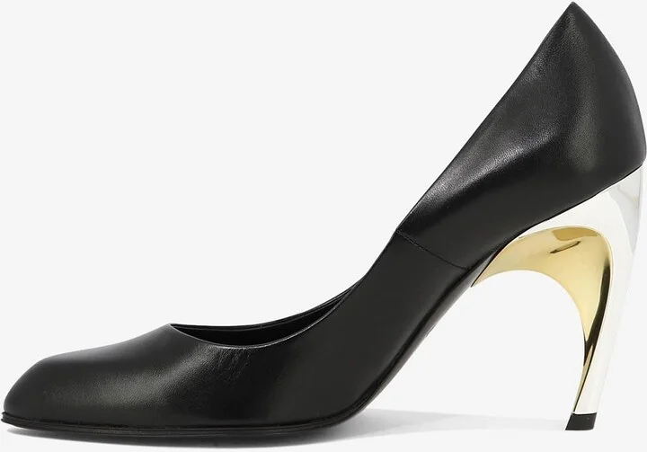 Armadillo 95 Leather Pumps - Image 2