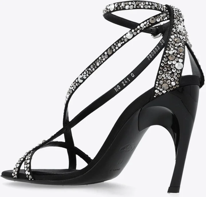 Armadillo 95 Twisted Satin Sandals - Image 2