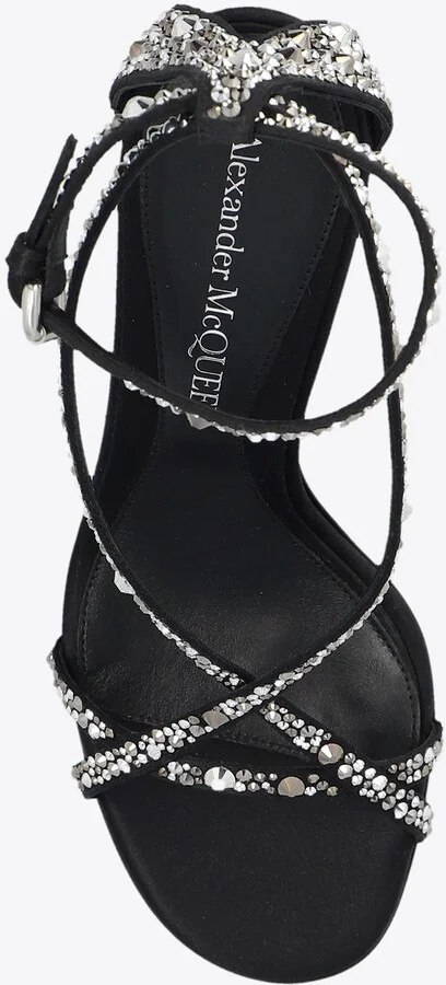 Armadillo 95 Twisted Satin Sandals - Image 3