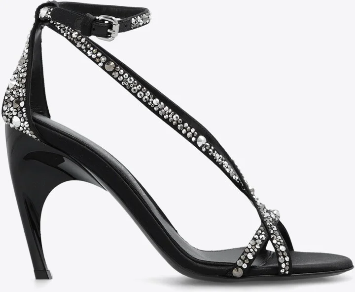 Armadillo 95 Twisted Satin Sandals
