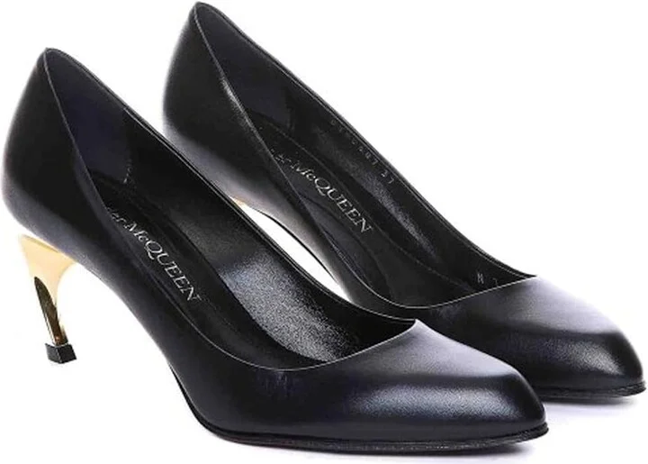 Armadillo Leather Pumps - Image 2