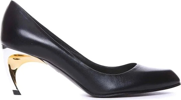 Armadillo Leather Pumps