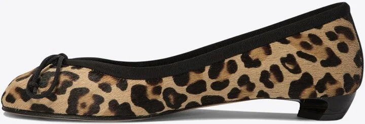 Armadillo Leopard-Print Ballet Flats - Image 2