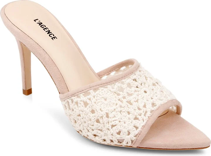 Armande Pointed Toe Slide Sandal