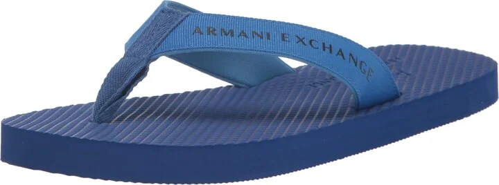 Armani Exchange A | X Men's Logo Flip Flop