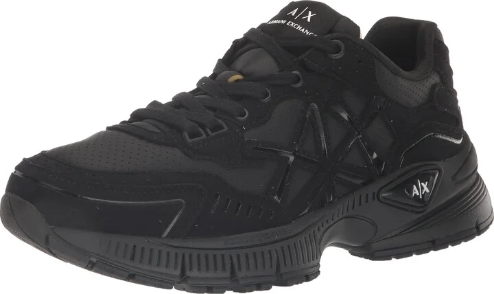 Armani Exchange Men's Chunky Lace Up Logo Sneaker