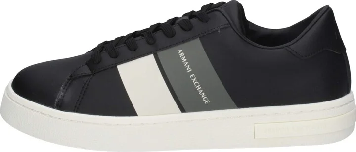 Armani Exchange Men's London Classic Stripe Sneaker
