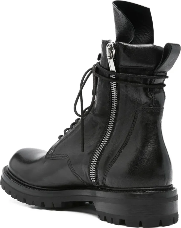 Army biker boots - Image 3