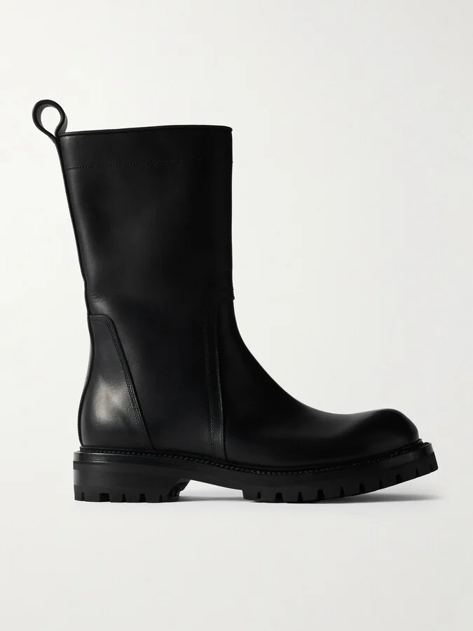 Army Creeper Leather Boots