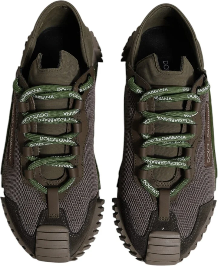 Army Green Low Top NS1 Men Sneakers Men's Shoes - Image 3