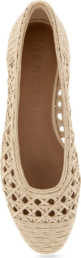 Arno Raffia Ballet Flat - Image 4