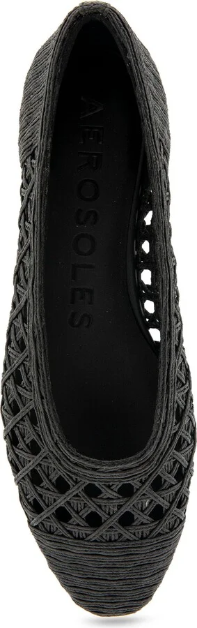 Arno Raffia Ballet Flat - Image 4