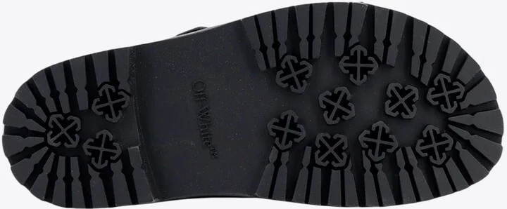 Arrow-Buckles Leather Sandals - Image 3