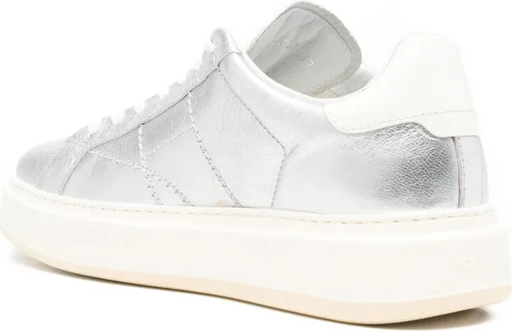 Arrow metallic-leather platform sneakers - Image 3