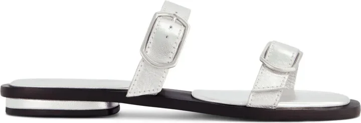 Arta buckle-strap flat sandals