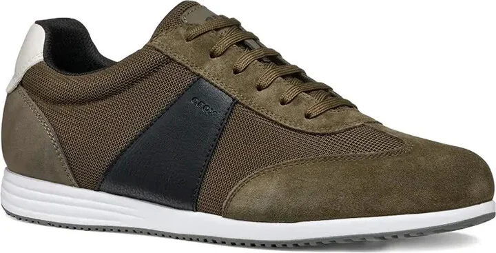 Arthiene mesh-panel suede sneakers - Image 2
