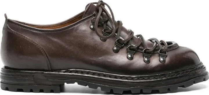 Artik leather derby shoes