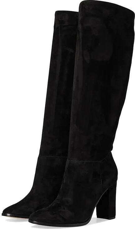 Artizan II Boots Women 7.5 Black Almond Toe Knee High ZOGG76