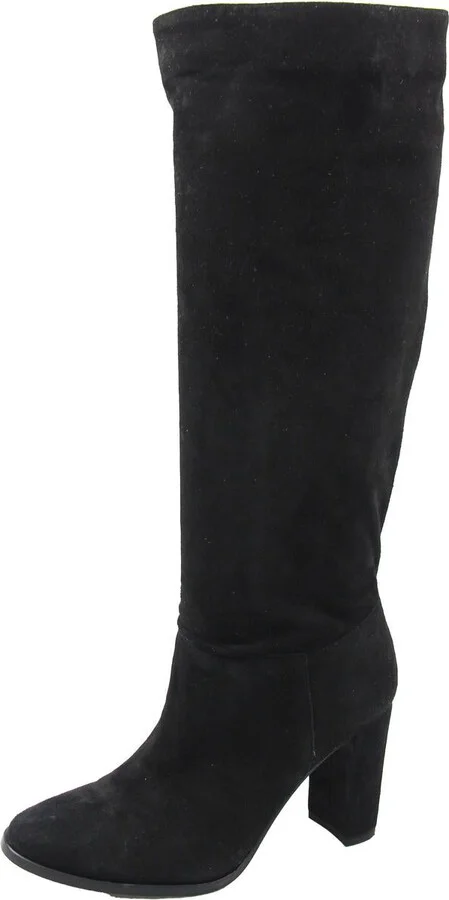 ARTIZAN TALL Womens Laceless Suede Knee-High Boots