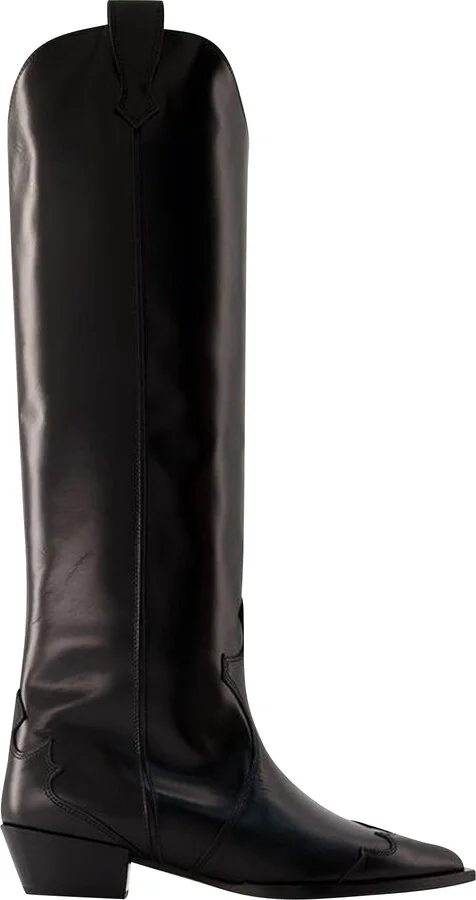 Aruna Boots - Aeyde - Leather - Black