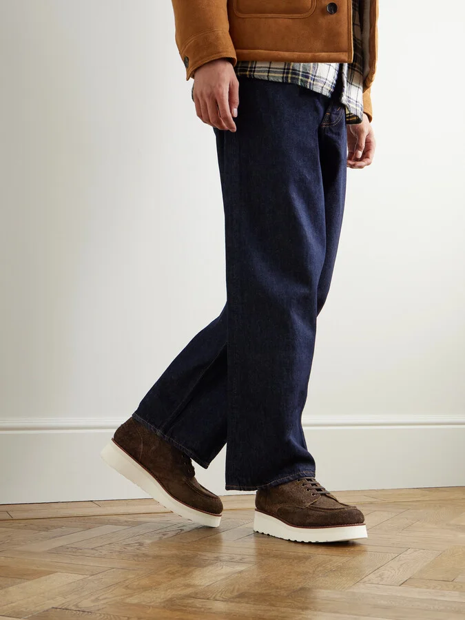 Asa Textured-Suede Boots - Image 2